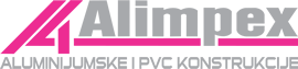 Alimpex – Proizvodnja aluminijumske i PVC konstrukcije Logo